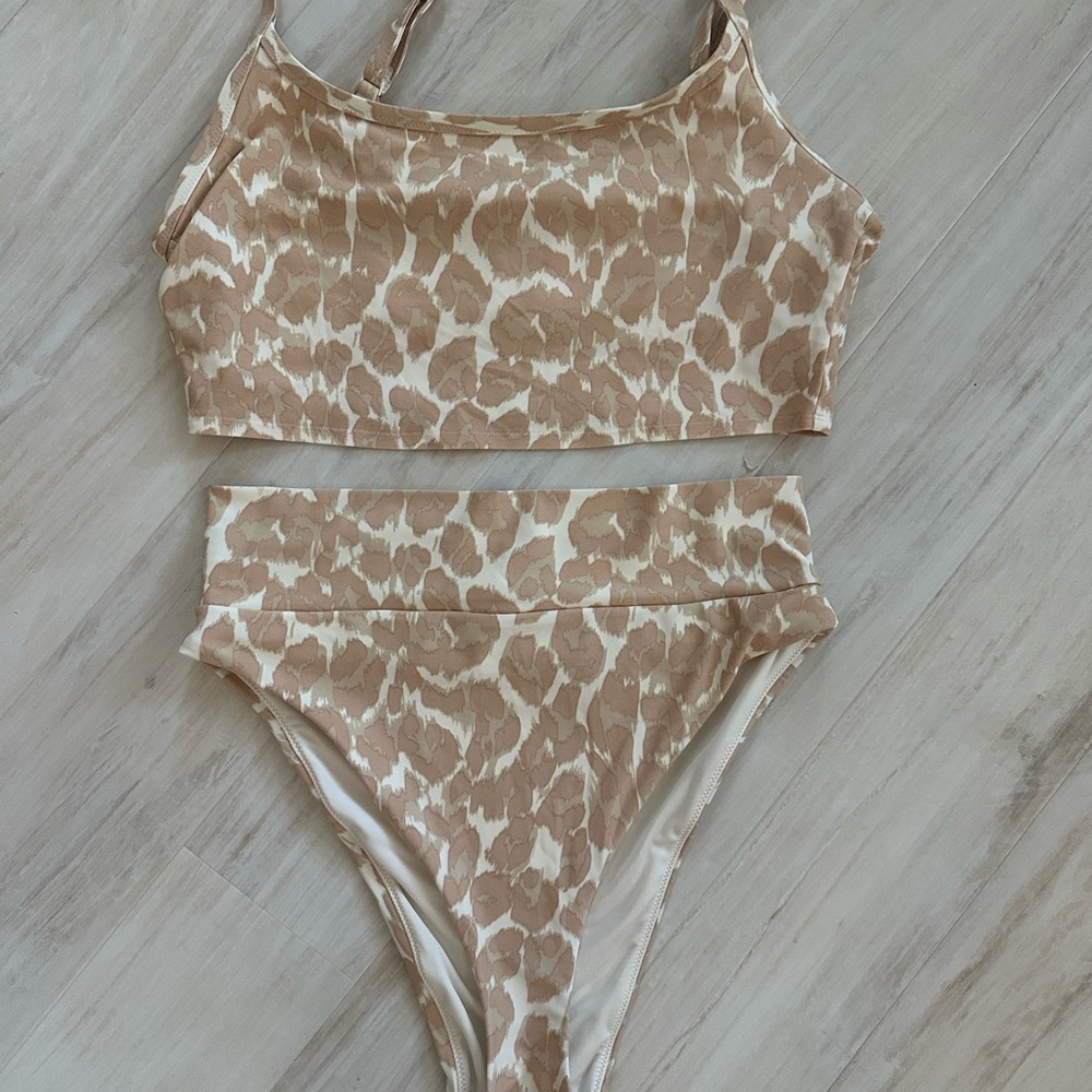 Aerie Leopard Print Bikini Set